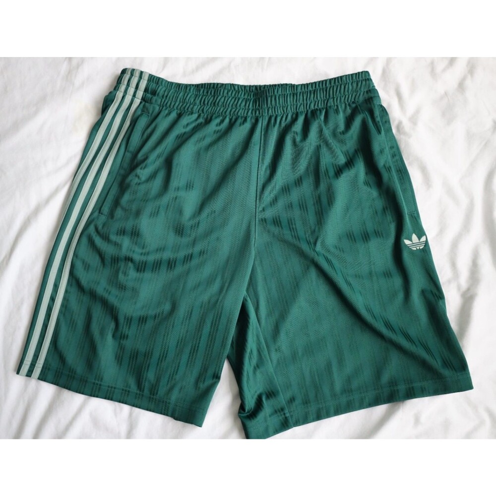 adidas Originals Adicolor Poly Shorts Men's XL Collegiate Green JP1031 NWT $45